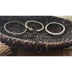 Brighton Lot of 3 Rare Bracelets silver, jewelry, retired, sold out, bangle, Etc